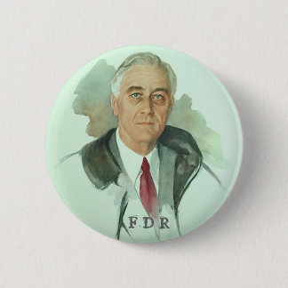 FDR Portrait Ronde Button 5,7 Cm