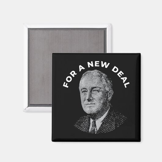 Fdr President Franklin Roosevelt New Magneet (Voorkant / Achterkant)