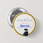 FDR voor Bernie Sanders Ronde Button 5,7 Cm (Voorkant /achterkant)
