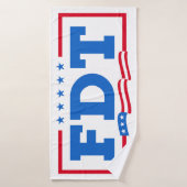 FDT Amusant anti-Trump No-Trump (Serviette de bain)