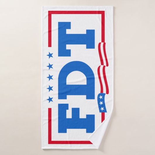 FDT Amusant anti-Trump No-Trump (Serviette de bain)
