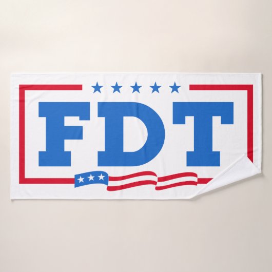 FDT Amusant anti-Trump No-Trump (Serviette de bain)