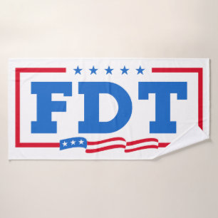 FDT Grappig Anti-Trump No-Trump Badhanddoek