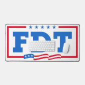 FDT Grappig Anti-Trump No-Trump Bureaumat (Keyboard & Muis)