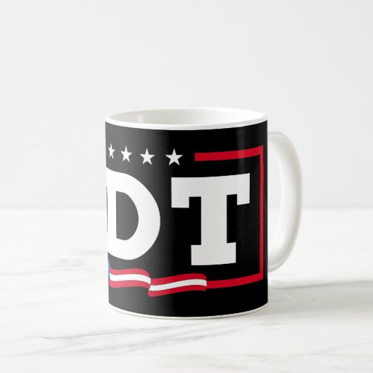 FDT Grappig Anti-Trump No-Trump Koffiemok (Voorkant rechts)