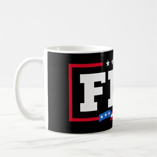 FDT Grappig Anti-Trump No-Trump Koffiemok (Links)