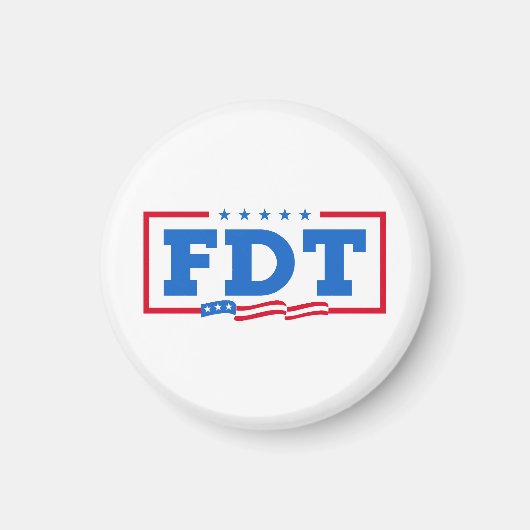 FDT Grappig Anti-Trump No-Trump Magneet (Voorkant)