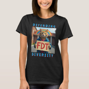 FDT verdedigt politieke diversiteit T-shirt
