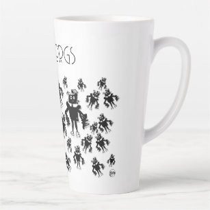 Fe-et CY=borgs Robot Latte Mug