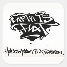 FE heliocult Vierkante Sticker