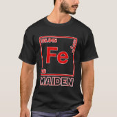 Fe Maiden Iron Element Fe Parodie T-shirt (Voorkant)