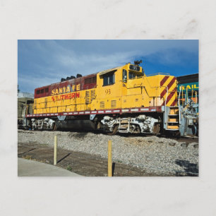 Fe van de kerstman & Southern´s Diesel Nr 93 Briefkaart