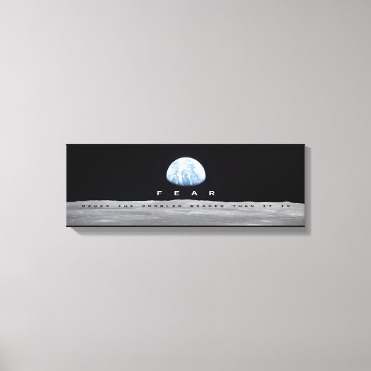 "FEAR" CANVAS AFDRUK (Voorkant)
