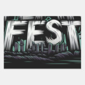 FEAR FEST INPAKPAPIER VEL (Voorkant 2)