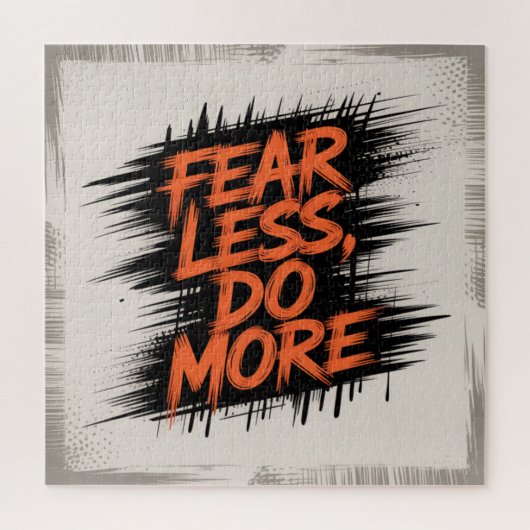Fear Less, Do More Legpuzzel (Verticaal)
