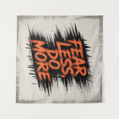 Fear Less, Do More Wandkleed (Voorkant (horizontaal))