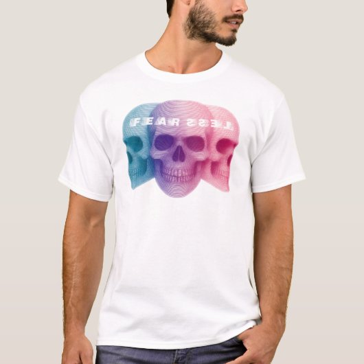 Fear Less, Fearless Skulls T-shirt (Voorkant)