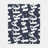 Fear not fleece deken (Voorkant)
