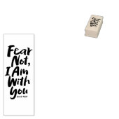 FEAR NOT, I AM with you Religious - Isaiah 41:10 Rubberstempel (Gestempeld)