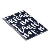 Fear not notitieboek (Rechterzijde)