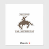 Fear Not Sticker (Feuille)