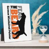 Fear the Beard - Duitse Draadhaar Fotoplaat (Zijkant)