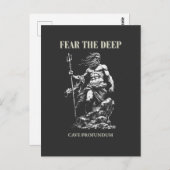 Fear the Deep – Poseidon Mythic Briefkaart (Voorkant / Achterkant)