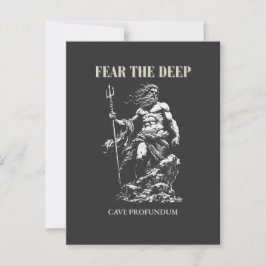 Fear the Deep – Poseidon Mythic  Briefkaart