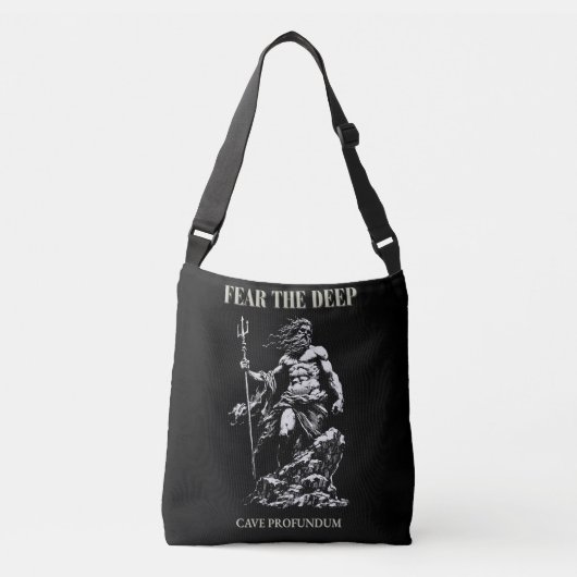 Fear the Deep – Poseidon Mythic  Crossbody Tas (Voorkant)