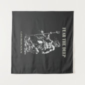 Fear the Deep – Poseidon Mythic  Wandkleed (Voorkant (horizontaal))