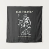 Fear the Deep – Poseidon Mythic  Wandkleed (Voorkant)