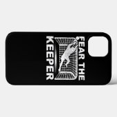 Fear The Keeper Goalkeeper Goalie Soccer Gift Case-Mate iPhone Case (Achterkant (horizontaal))