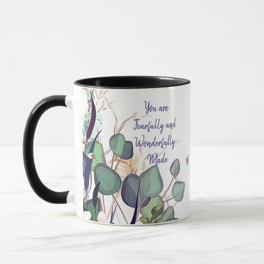 Fearful and wonderbaarlijk gemaakt mok (Links)
