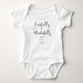 Fearful and Wonderully Made Scriptset Suite Romper