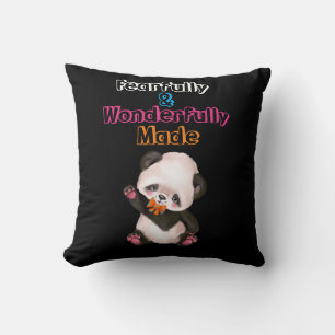 Fearful en waanzinnig gemaakt kussen