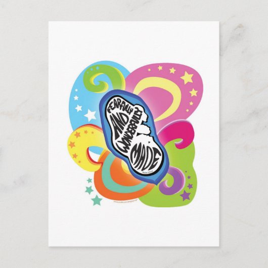 Fearful en waanzinnig Made! Briefkaart (Voorkant)