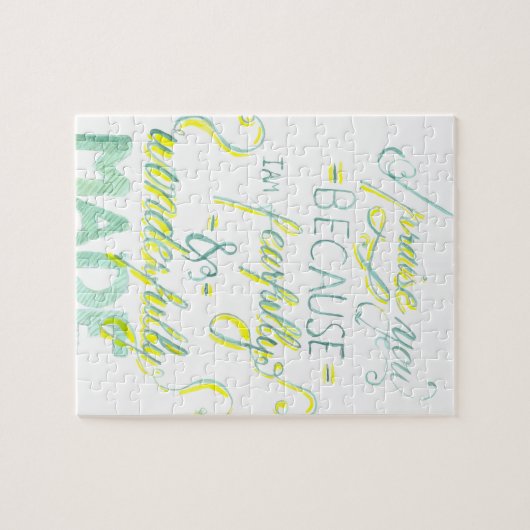 Fearful en Wonderful Made Legpuzzel (Horizontaal)