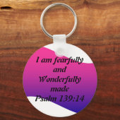 Fearful en Wonderful Made Sleutelhanger (Voorkant)