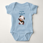 Fearful Fearful en waanzinnig gefabriceerde Baby o Romper (Voorkant)