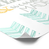 Fearful Wonderful Made Arrow Tribal Poster (Hoek)