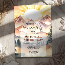 Fearfully and Wonderfully Made Psalm 139 Birthday Kaart