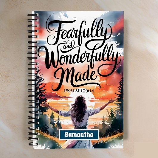 Fearfully & Wonderfully Christelijk Women Journal Notitieboek