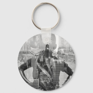 Fearless City Sleutelhanger