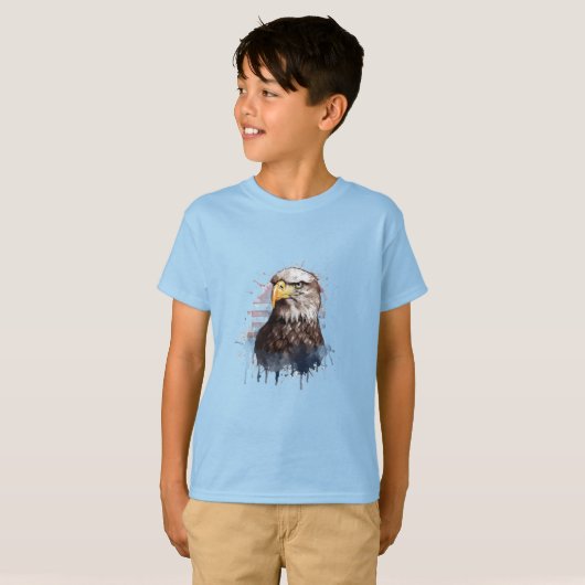 Fearless Eagle Spirit – Kids T-Shirt Collection (Devant entier)