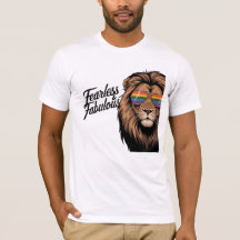 Fearless & Fabulous Pride Lion T-shirt