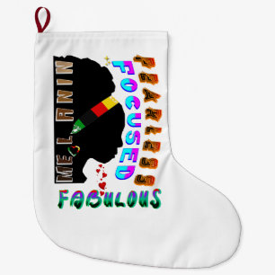 Fearless Focused Fabulous Melanine Grote Kerstsok