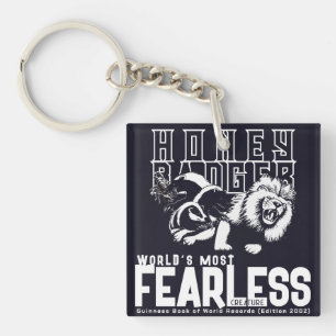 FEARLESS Honey Badger Sleutelhanger