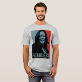 Fearless Kamala Harris T-shirt (Voorkant volledig)