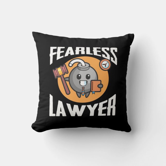 Fearless Lawyer Kussen (Voorkant)
