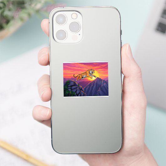 Fearless Leap Sticker (Telefoon)